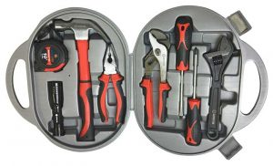 Active Kyds 9 Piece Kids Tool Set with Real Tools