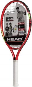 HEAD Speed Kids Tennis Racquet - Beginners Pre-Strung Head Light Balance Jr Racket - 21