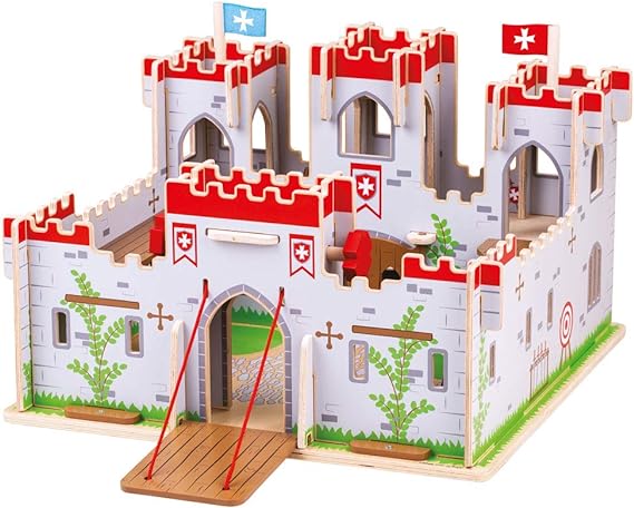 Bigjigs Toys, King George's Wooden Castle Toy