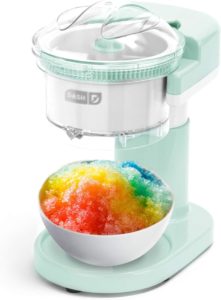 DASH Shaved Ice Maker + Slushie Machine with Stainless Steel Blades for Snow Cone