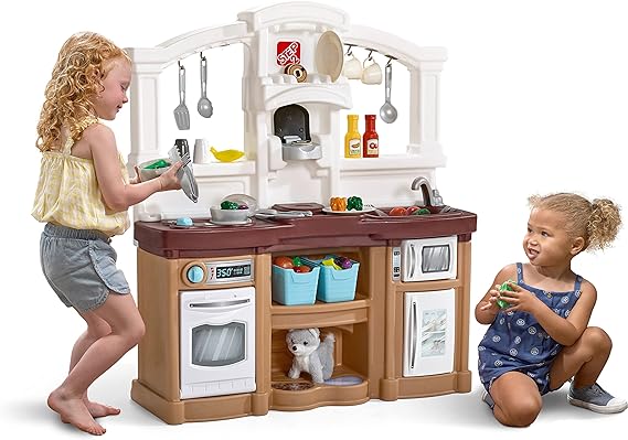 Step2 Fun with Friends Kids Kitchen, Indoor/Outdoor Play Kitchen Set